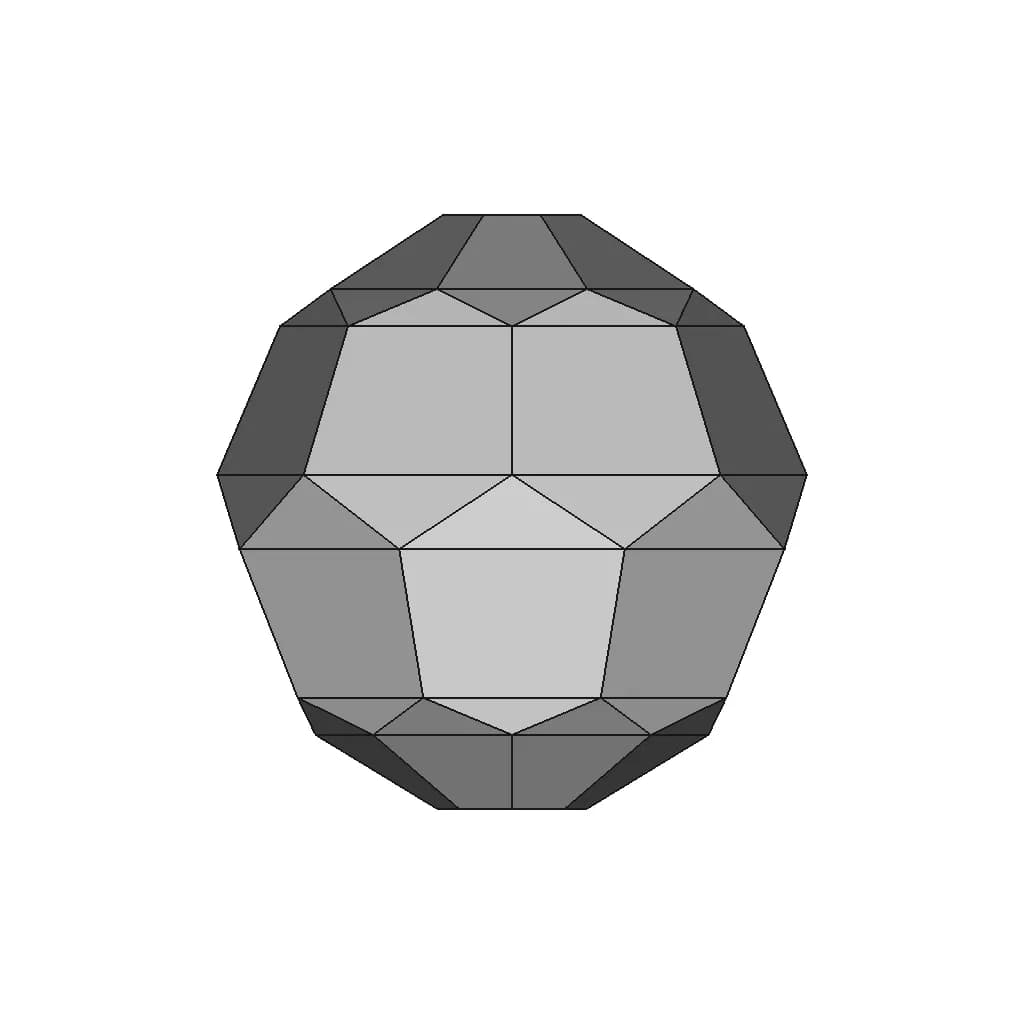Swarovski #5000 | High-Quality CAD Model_270_0_degree_snapshot