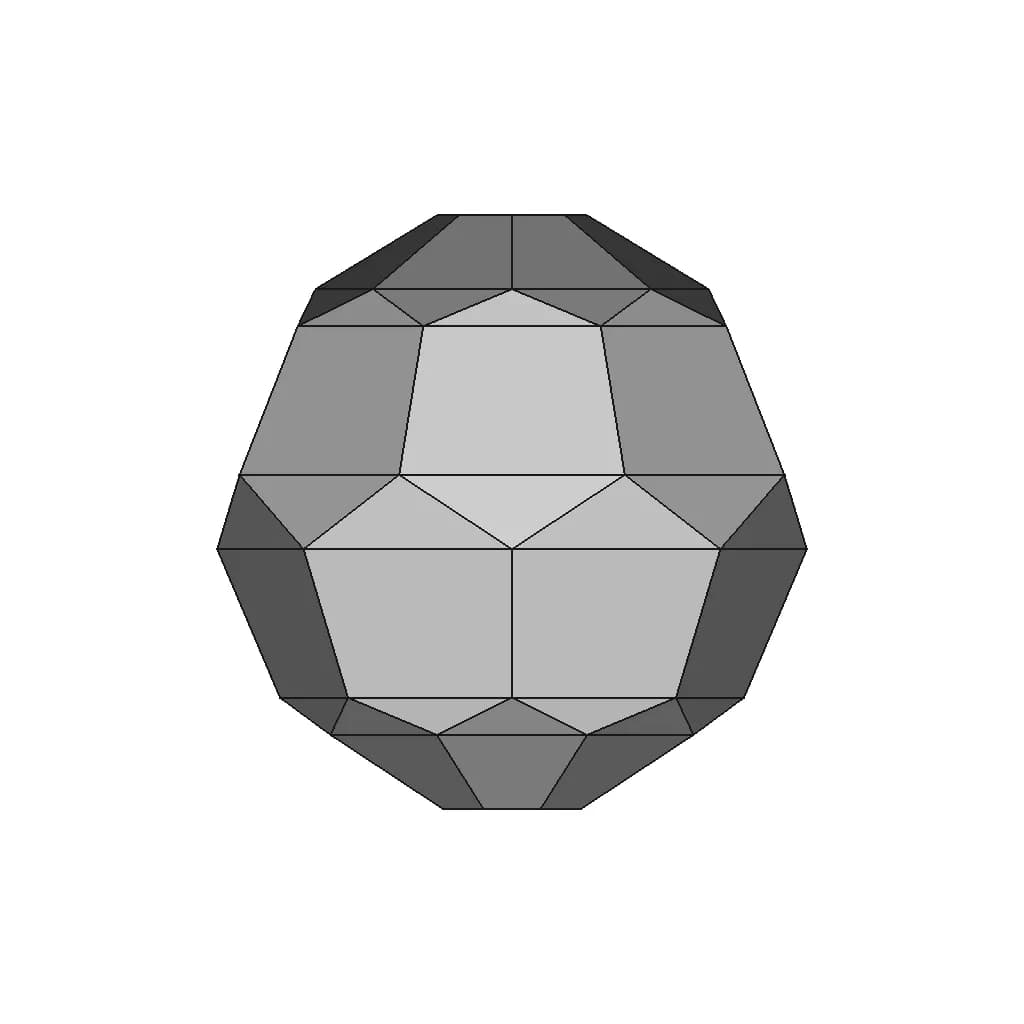 Swarovski #5000 | High-Quality CAD Model_90_0_degree_snapshot