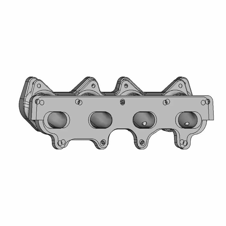 Mazda Mx-5 Miata Dcoe Weber Carburetor Intake Manifold | 3D Engineering Design File