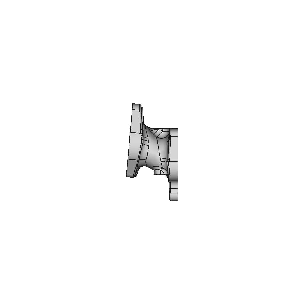 Mazda Mx-5 Miata Dcoe Weber Carburetor Intake Manifold | 3D Engineering Design File_0_90_degree_snapshot