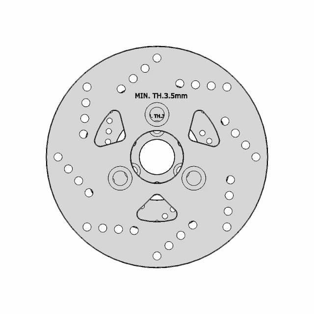 Disco De Freio Burgman 125 | 3D Engineering Design File
