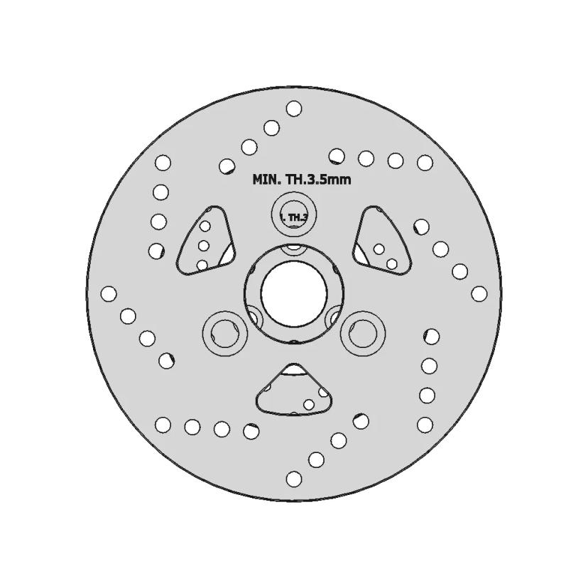 Disco De Freio Burgman 125 | 3D Engineering Design File