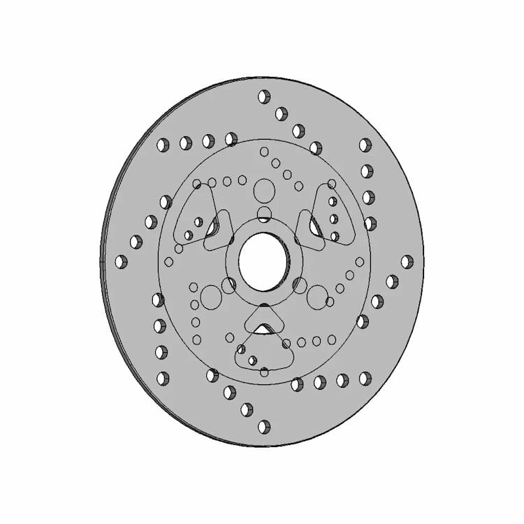 Disco De Freio Burgman 125 | 3D Engineering Design File