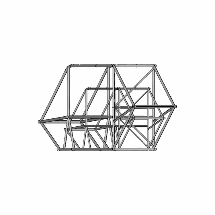 Sae Baja Chassis Project | High-Quality CAD Model