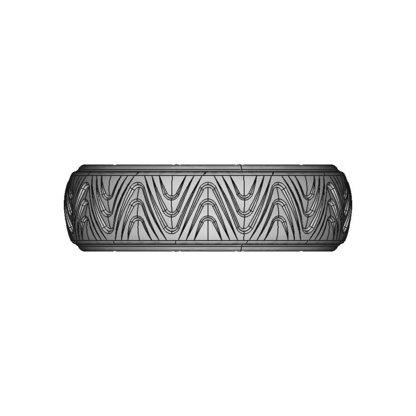 Interesting Pattern On A Ring | 3D Engineering Design File