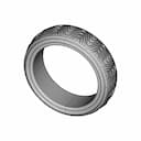 Interesting Pattern On A Ring | 3D Engineering Design File_60_30_degree_snapshot