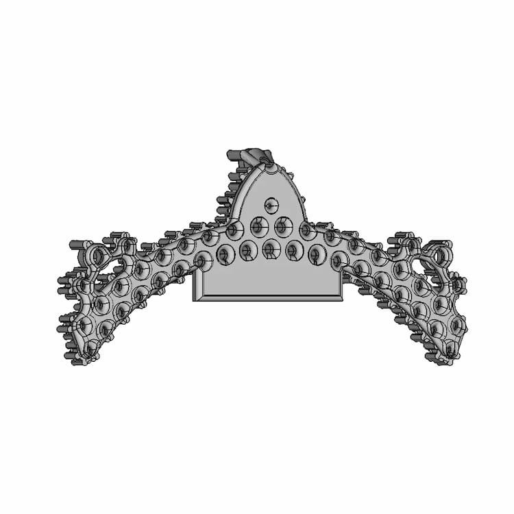 Hairpin Old Fashion Diamond | High-Quality CAD Model