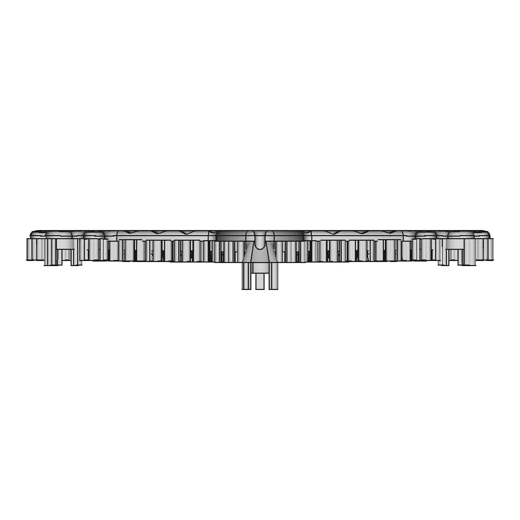 Hairpin Old Fashion Diamond | High-Quality CAD Model_270_0_degree_snapshot