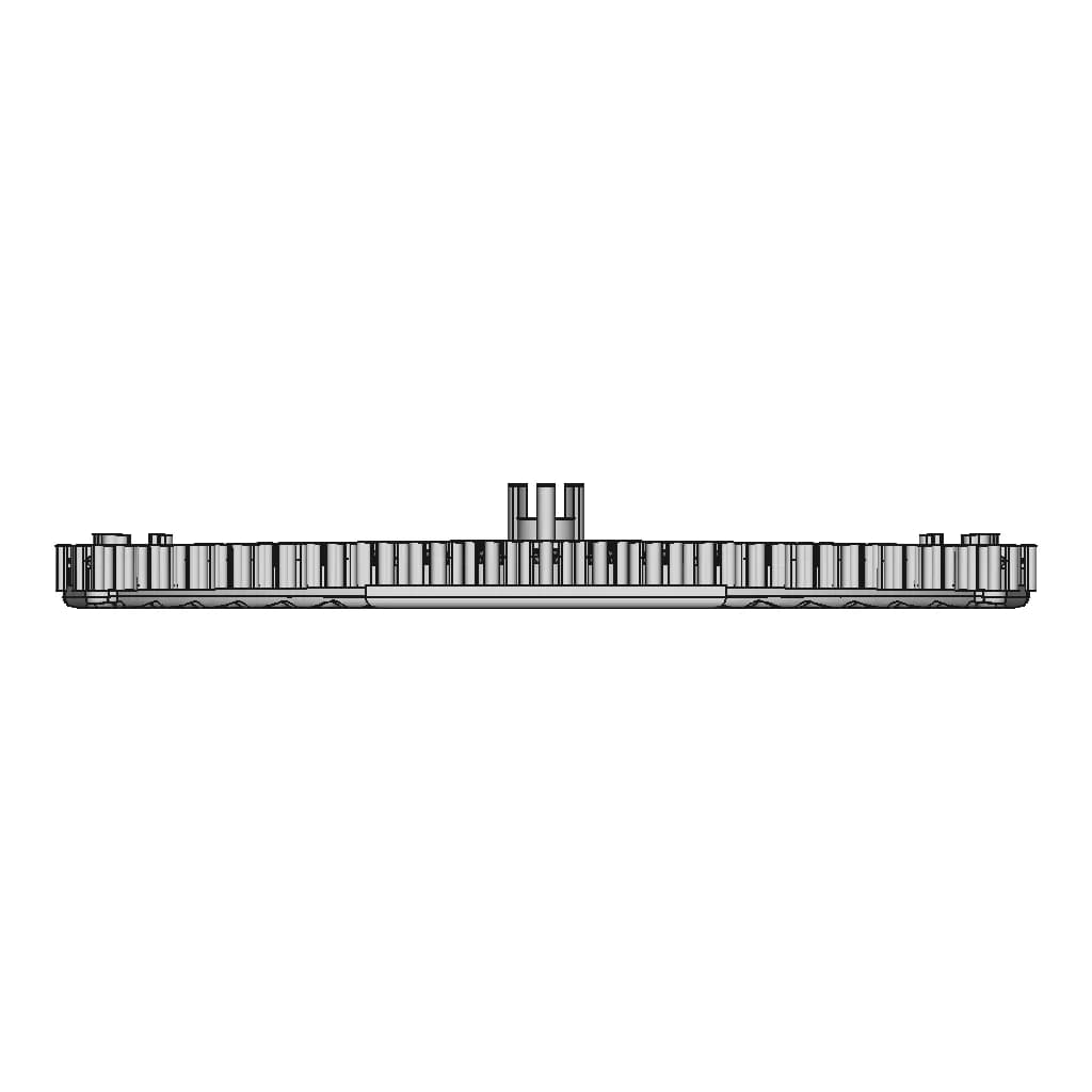 Hairpin Old Fashion Diamond | High-Quality CAD Model_90_0_degree_snapshot