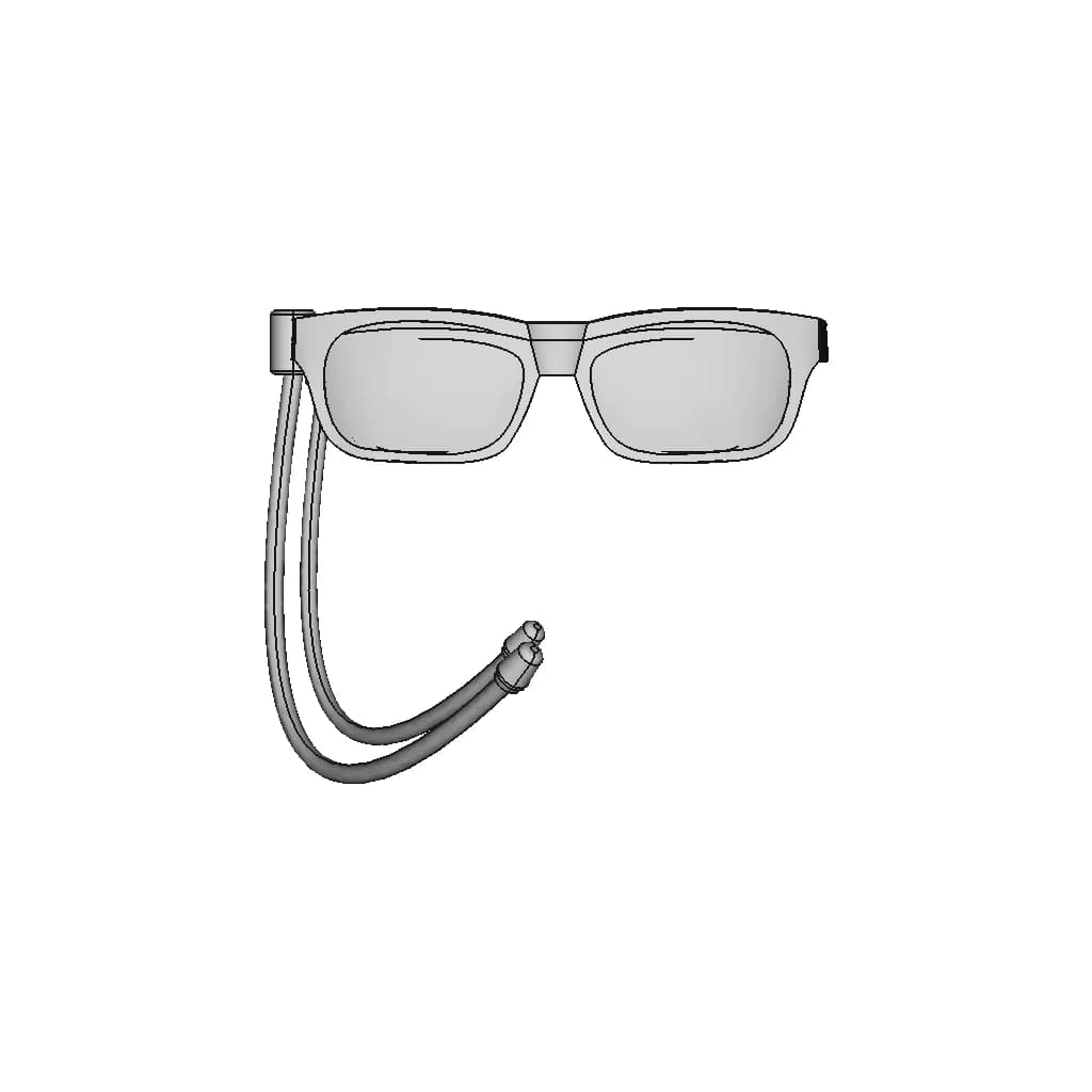 Sunglasses | 3D Engineering Design File_0_0_degree_snapshot