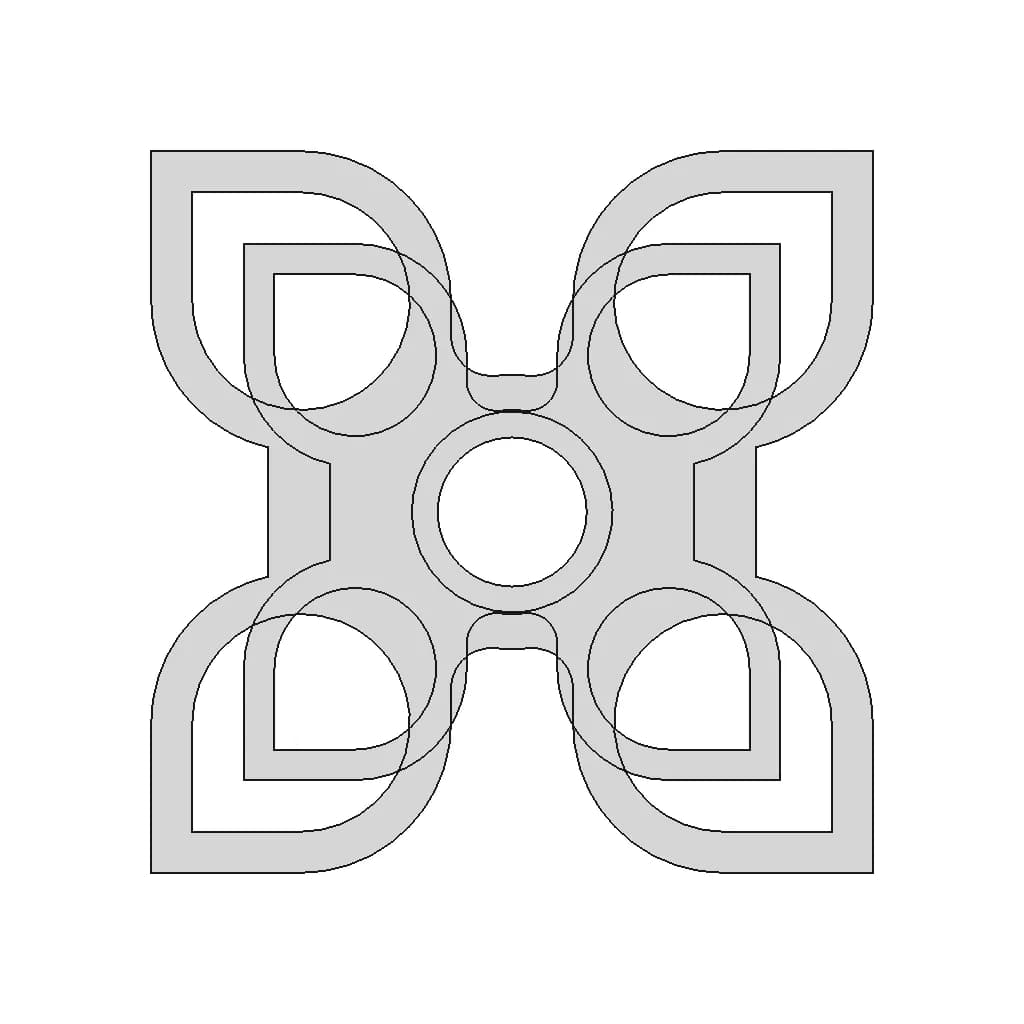 Jewellery Geometries And Shapes - Downloadable CAD Representation_90_0_degree_snapshot