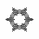 Crystalline Hexagonal Ring Design 01 - Standard Mechanical Component_0_0_degree_snapshot