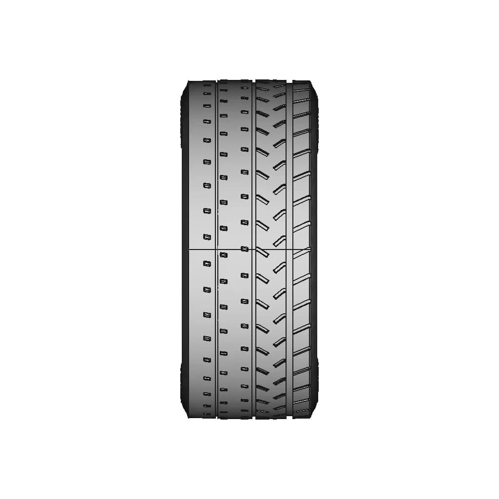 Pirelli P7 Corsa Classic 235/45R15 - Downloadable CAD Representation_0_270_degree_snapshot