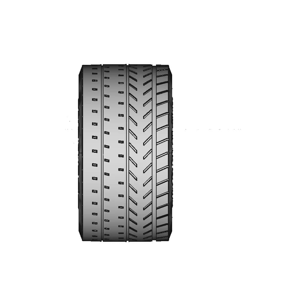 Fiat 131 Abarth Gr.4 Cromodora Rear Wheels 11X15 | 3D Engineering Design File_90_0_degree_snapshot