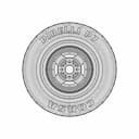 Fiat 131 Abarth Gr.4 Cromodora Front Wheels 8X15 | High-Quality CAD Model_0_90_degree_snapshot
