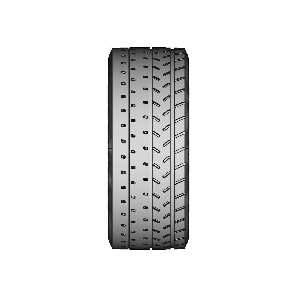 Fiat 131 Abarth Gr.4 Cromodora Front Wheels 8X15 | High-Quality CAD Model_270_0_degree_snapshot