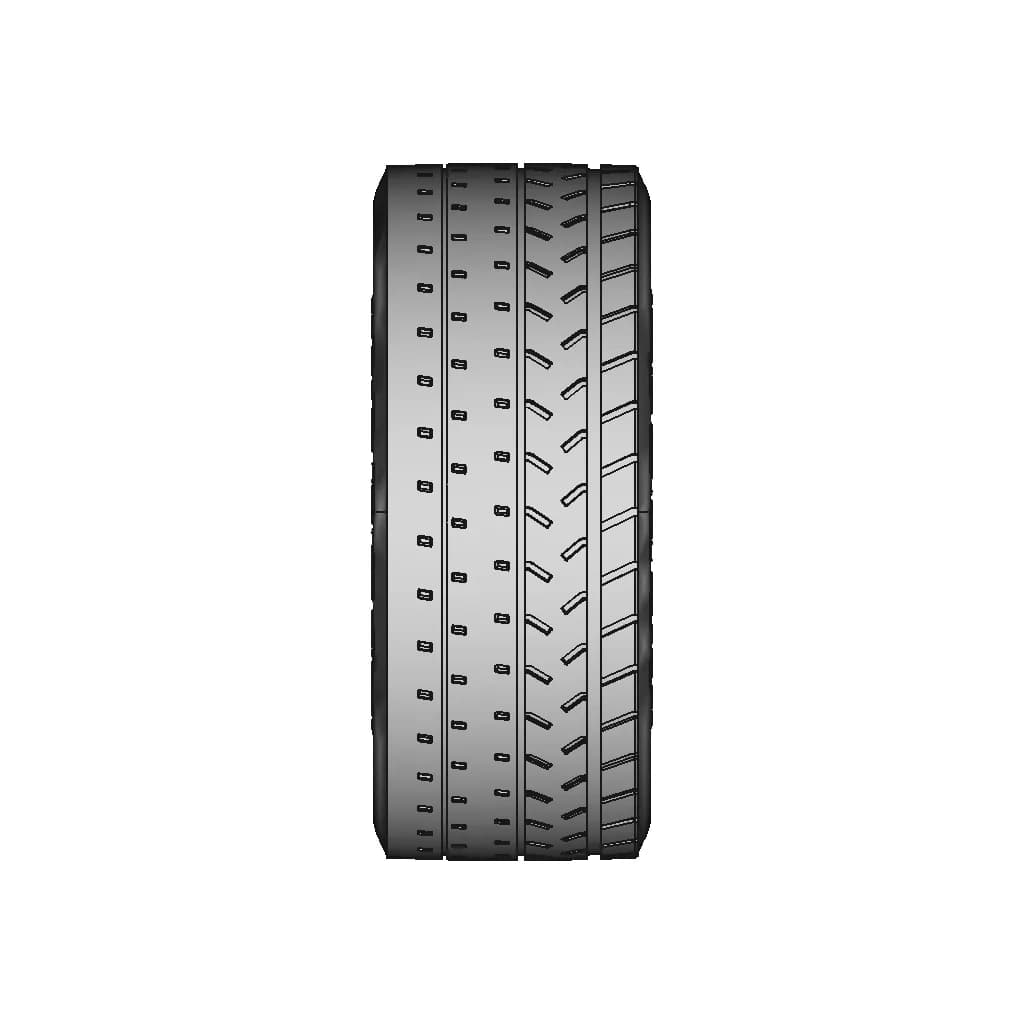 Fiat 131 Abarth Gr.4 Cromodora Front Wheels 8X15 | High-Quality CAD Model_90_0_degree_snapshot