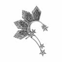 Three Stars And The Sun Earcuff | 3D Engineering Design File_0_270_degree_snapshot