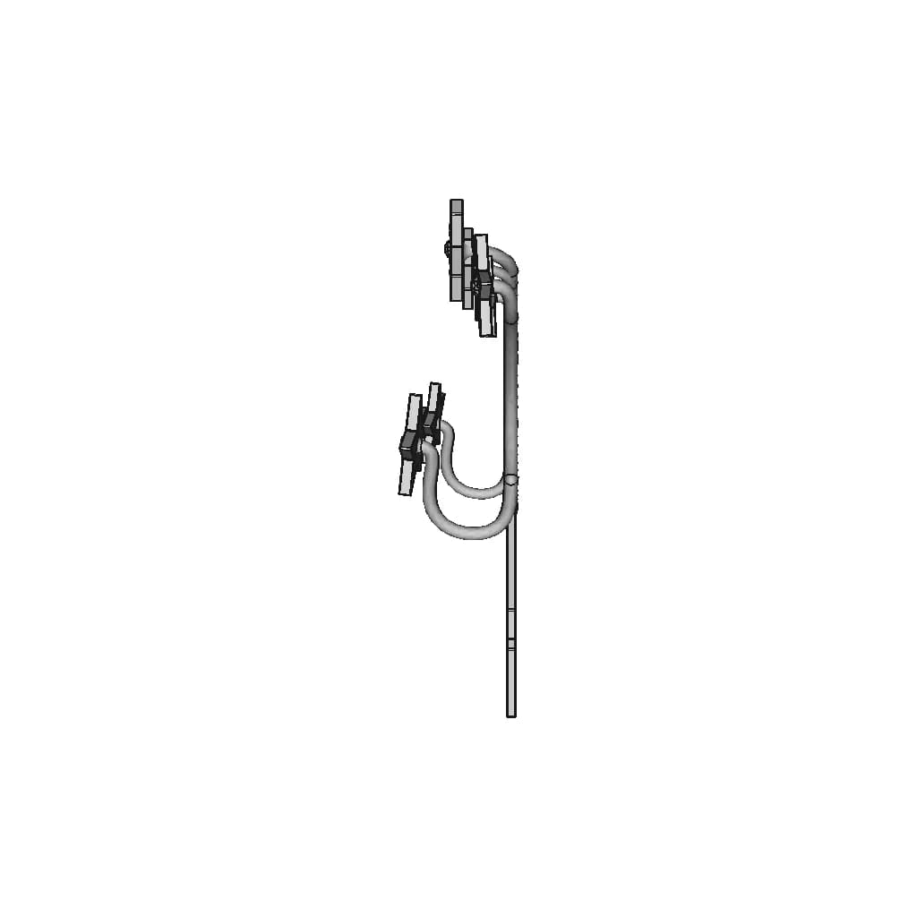 Three Stars And The Sun Earcuff | 3D Engineering Design File_90_0_degree_snapshot