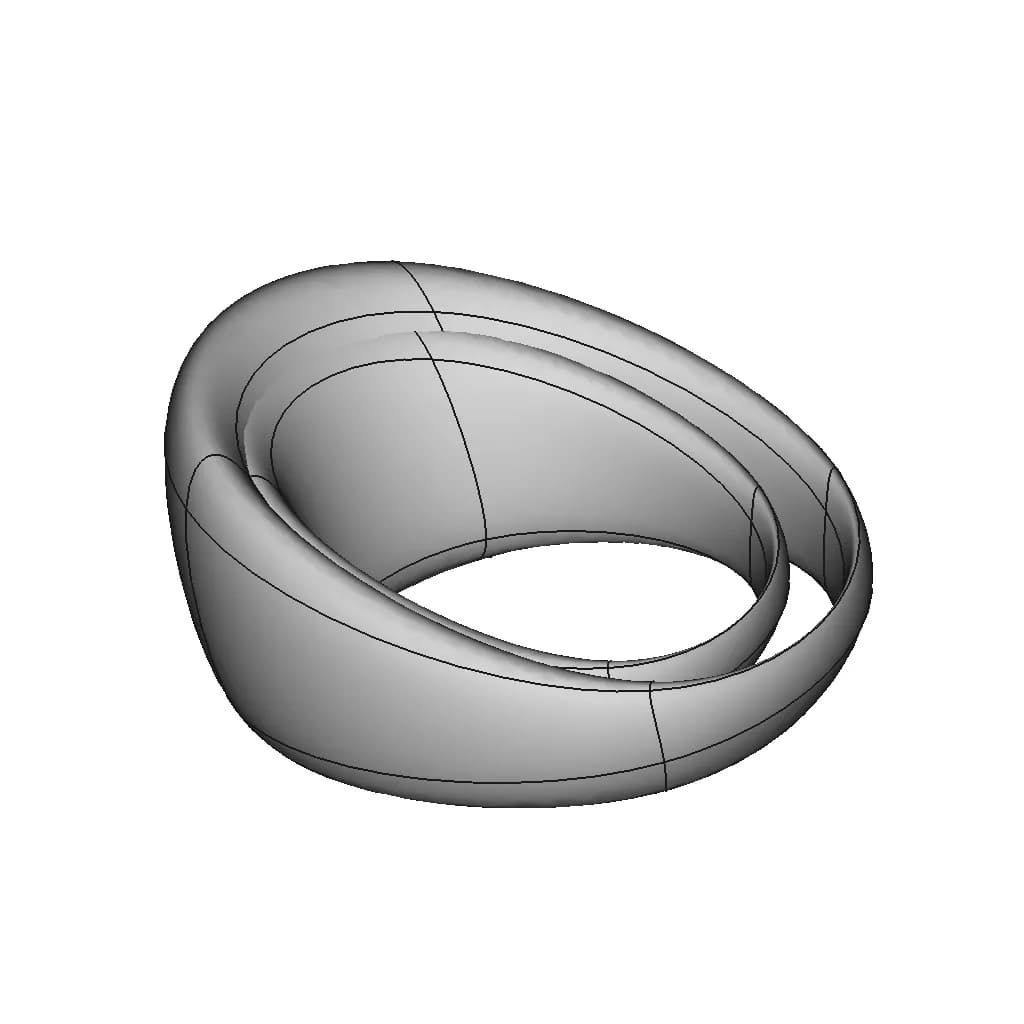 Wedding Ring - Downloadable CAD Representation_60_30_degree_snapshot