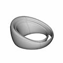 Wedding Ring - Downloadable CAD Representation_60_30_degree_snapshot