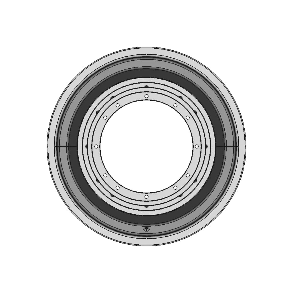 Fiat 131 Abarth Gr.4 Cromodora Wheels Lip 6X15 | 3D Engineering Design File_0_90_degree_snapshot