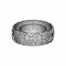 Porcelain Flower Relief Ring | High-Quality CAD Model_0_0_degree_snapshot