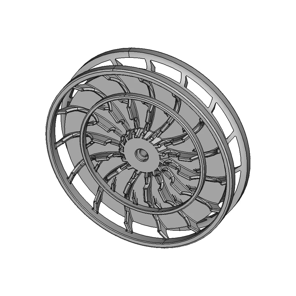 Extraordinary Wheel - Downloadable CAD Representation_60_30_degree_snapshot