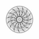 Extraordinary Wheel - Downloadable CAD Representation_90_0_degree_snapshot