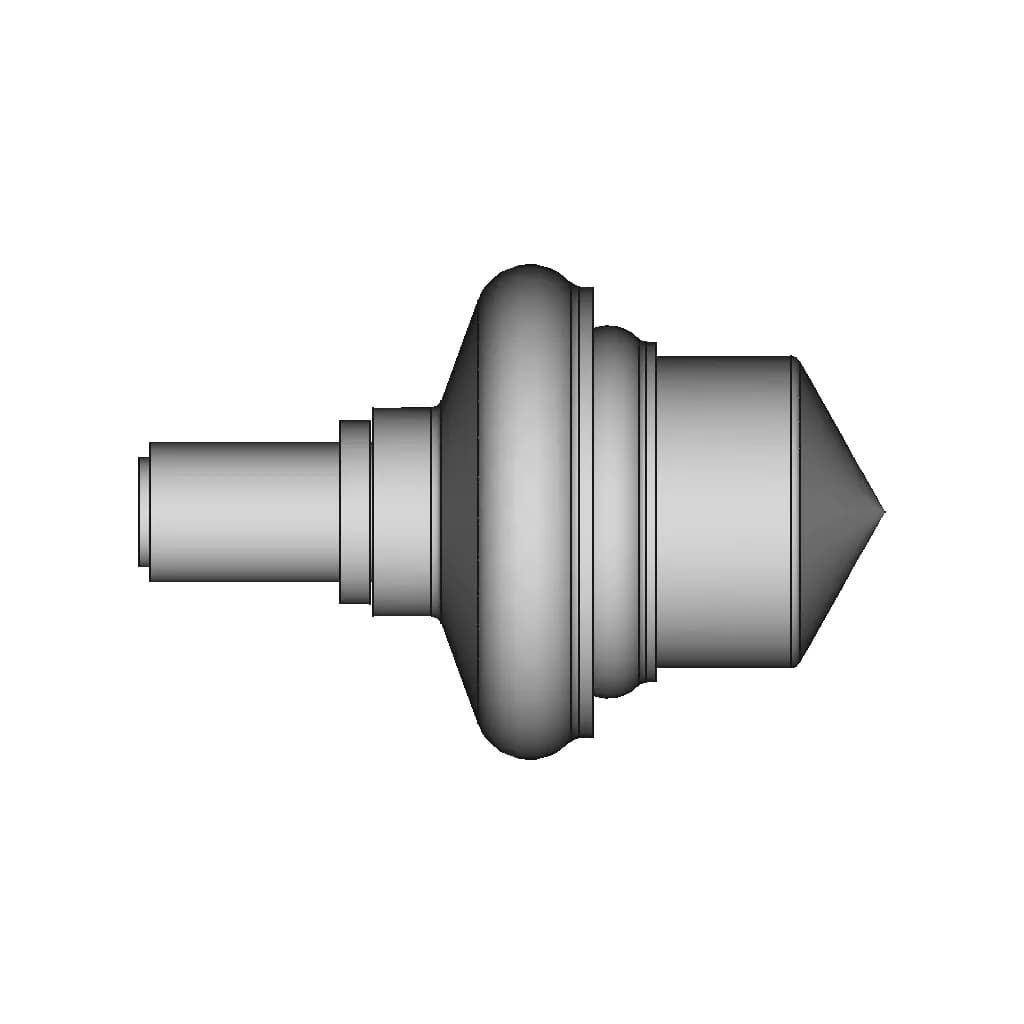 Leyland Suspension Knuckle Joint | High-Quality CAD Model_0_90_degree_snapshot