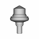 Leyland Suspension Knuckle Joint | High-Quality CAD Model_270_0_degree_snapshot