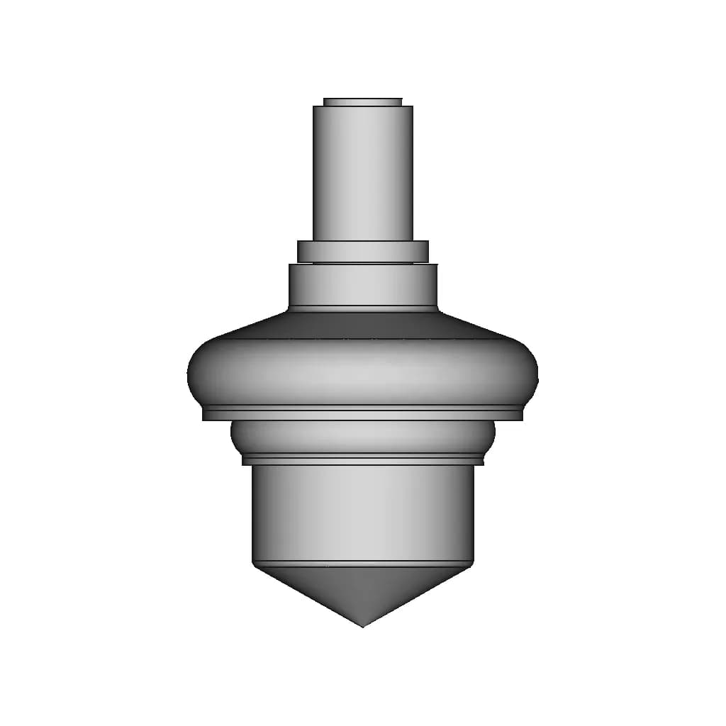 Leyland Suspension Knuckle Joint | High-Quality CAD Model_90_0_degree_snapshot