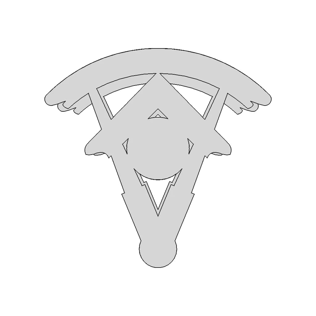Masonic Past Master'S Jewel - Standard Mechanical Component_270_0_degree_snapshot