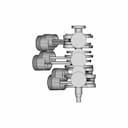 V Type Piston-Crankshaft Assembly | 3D Engineering Design File_0_90_degree_snapshot