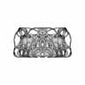 Organic Shape Decoration | 3D Engineering Design File_90_0_degree_snapshot