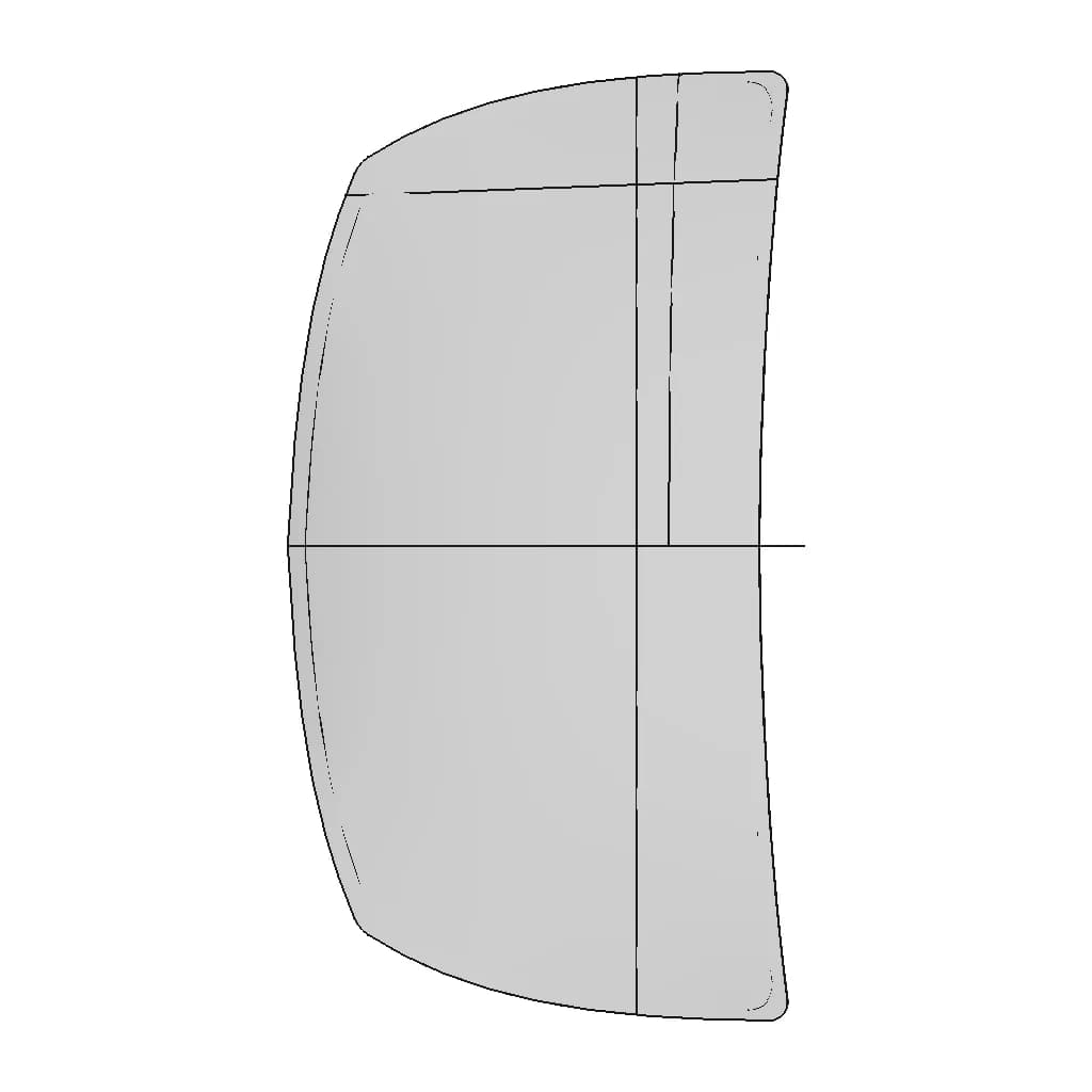 Bonet/Hood Panel Design | High-Quality CAD Model_0_0_degree_snapshot