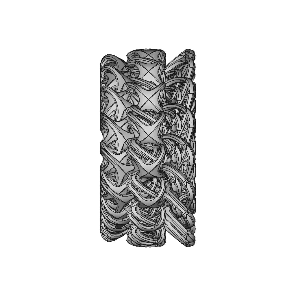 Organic Ring Designs 9+10+11 - Standard Mechanical Component_0_270_degree_snapshot