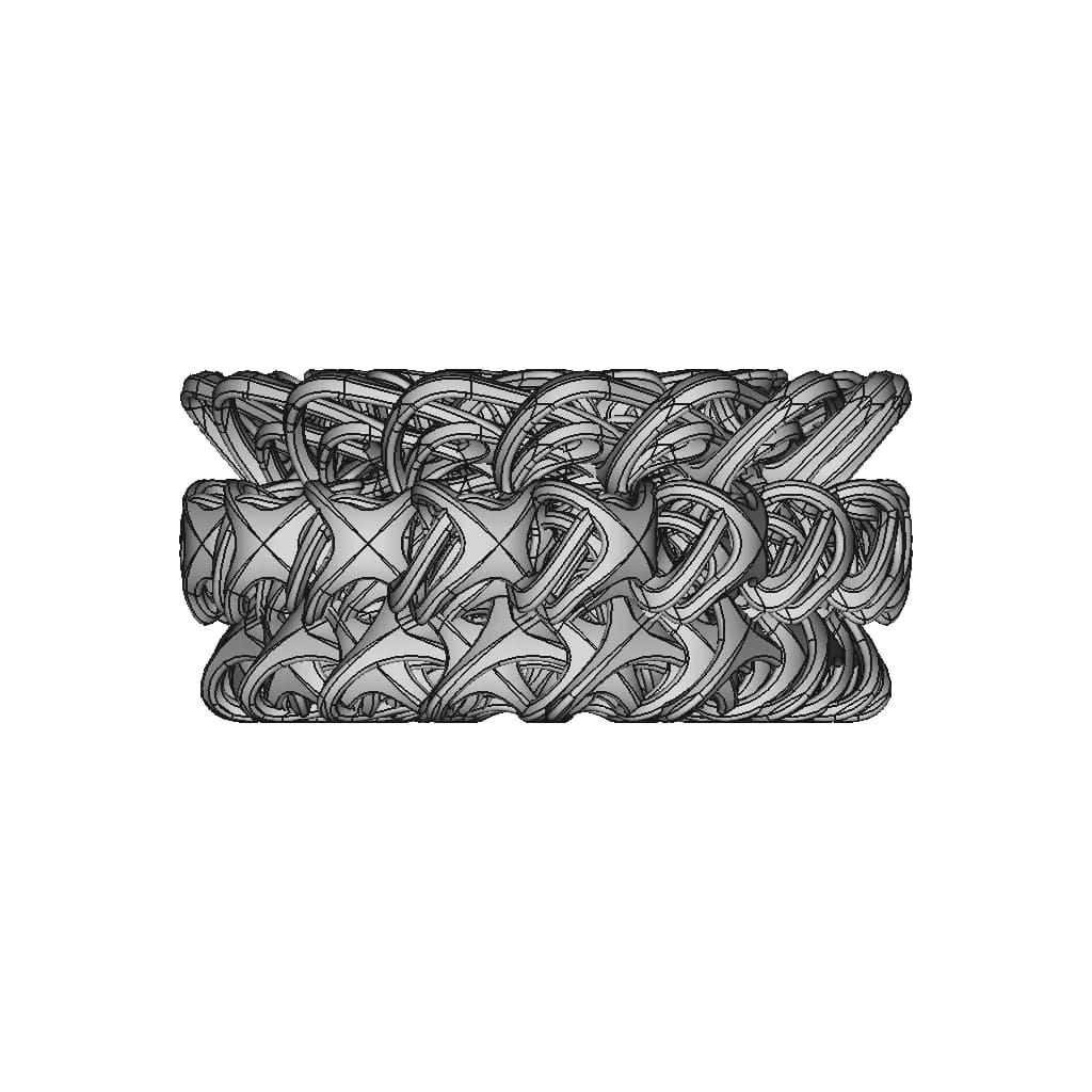Organic Ring Designs 9+10+11 - Standard Mechanical Component_90_0_degree_snapshot