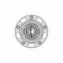 Alfa Romeo Group A Center Lock Hub Part 3 - Assembly - Downloadable CAD Representation_0_270_degree_snapshot
