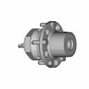 Alfa Romeo Group A Center Lock Hub Part 3 - Assembly - Downloadable CAD Representation_60_30_degree_snapshot