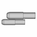 Alfa Romeo Group A Center Lock Hub Part 2 - Safety Pin, Nut, Drive Pins | 3D Engineering Design File_0_0_degree_snapshot