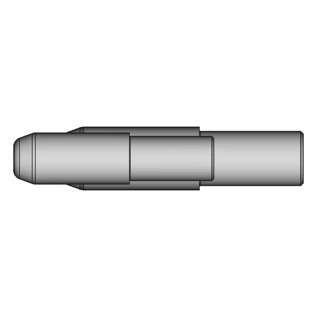 Alfa Romeo Group A Center Lock Hub Part 2 - Safety Pin, Nut, Drive Pins | 3D Engineering Design File_90_0_degree_snapshot