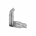 Выпускной Коллектор Smoke Muffler Indonesia (Suzuki Gsx1300) | 3D Engineering Design File_0_90_degree_snapshot