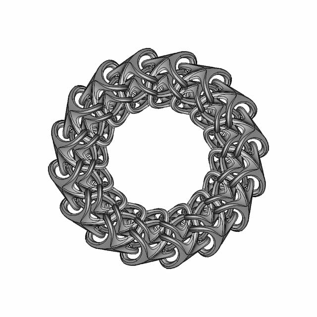 Organic Ring Design 11 | 3D Engineering Design File