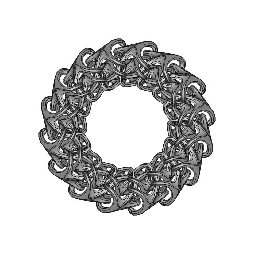Organic Ring Design 11 | 3D Engineering Design File