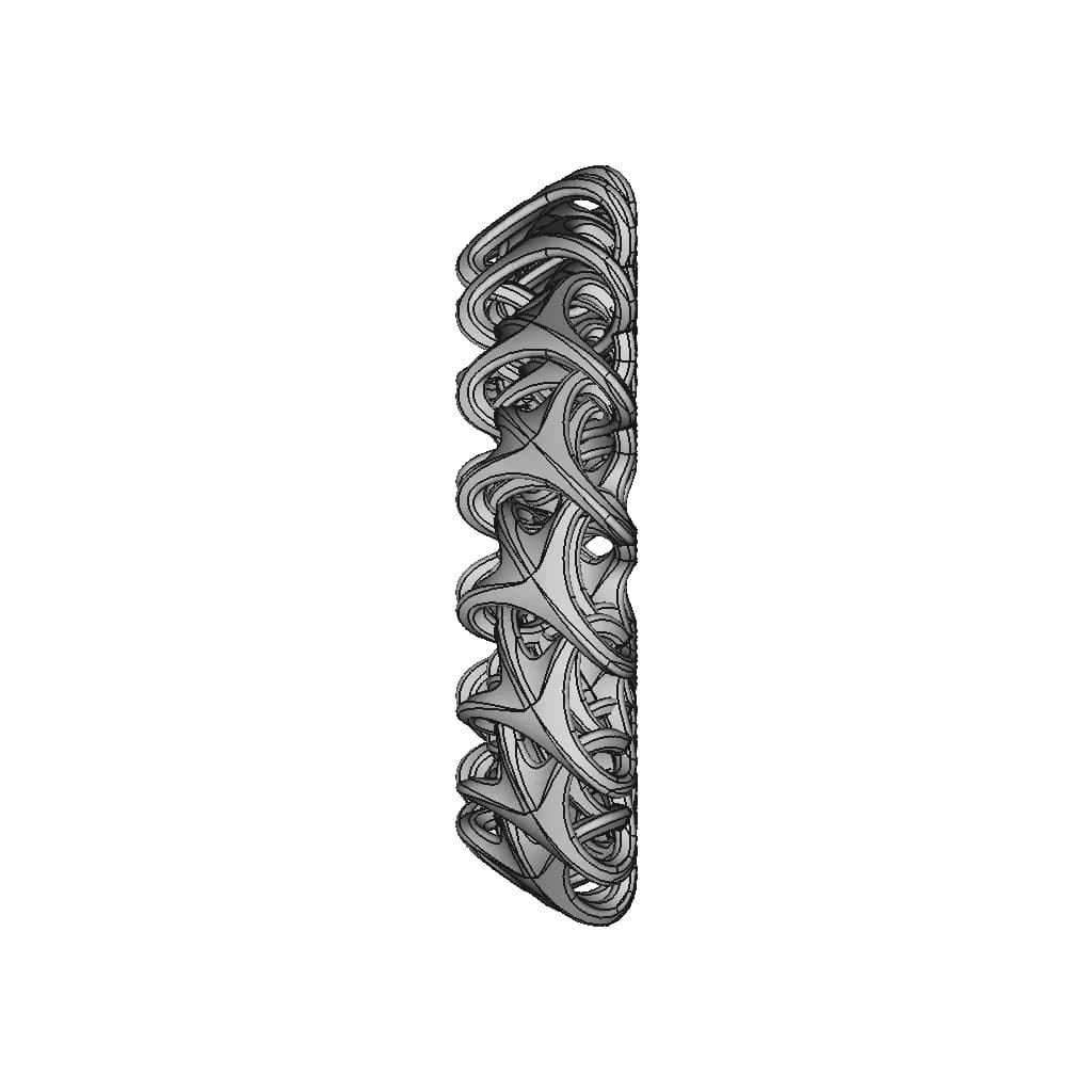 Organic Ring Design 11 | 3D Engineering Design File_0_90_degree_snapshot