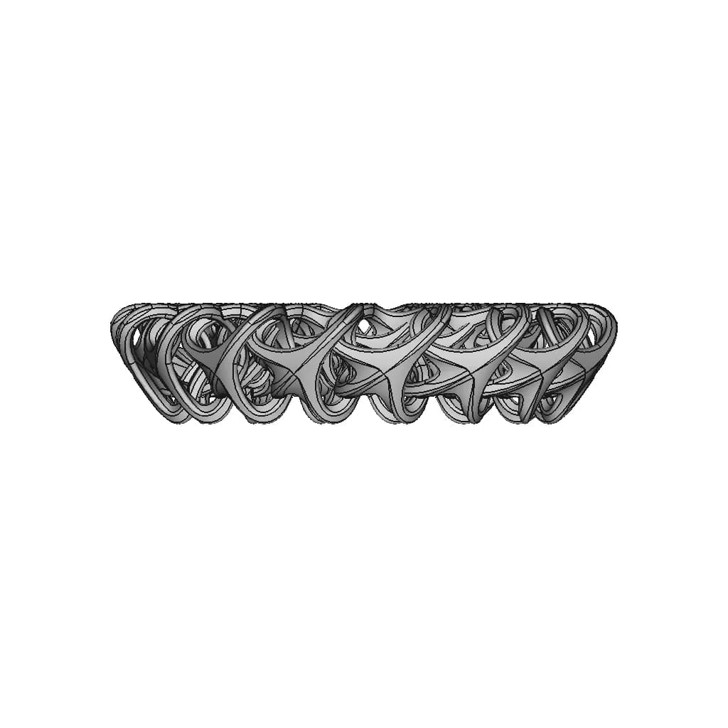 Organic Ring Design 10 - Downloadable CAD Representation_270_0_degree_snapshot