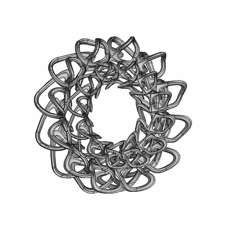 Organic Ring Design 09 - Standard Mechanical Component