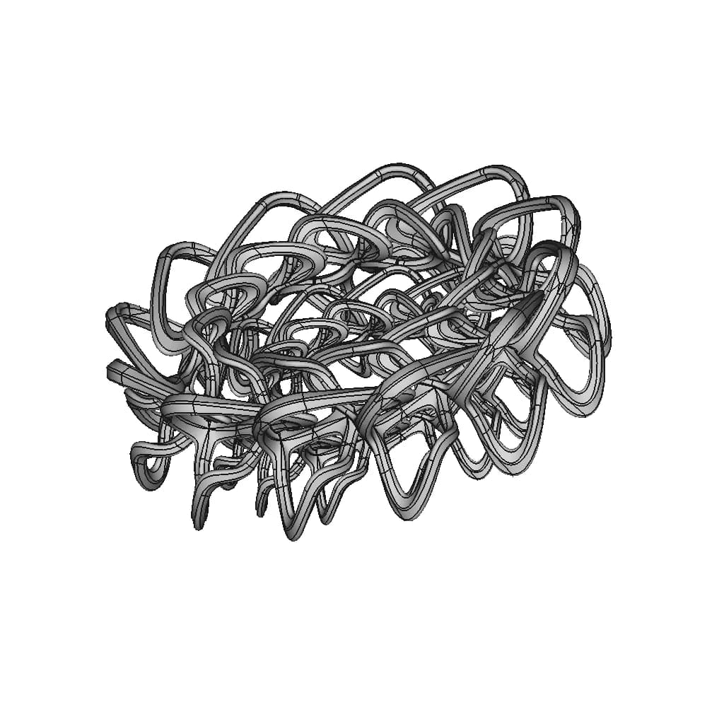Organic Ring Design 09 - Standard Mechanical Component_60_30_degree_snapshot