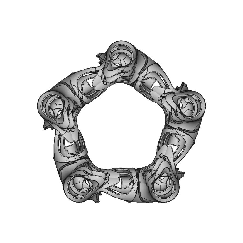 Organic Ring Design 08 | High-Quality CAD Model